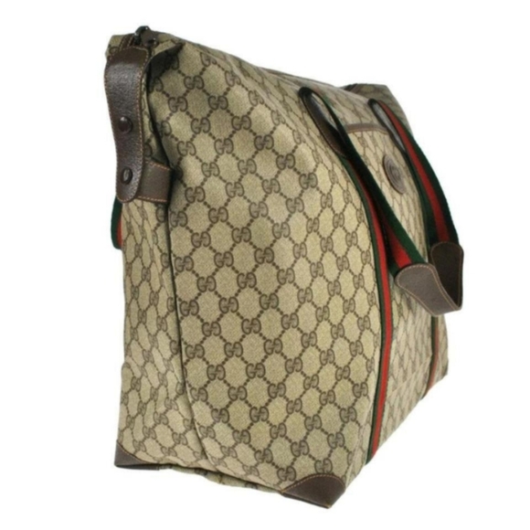 Authentic Vintage Gucci GG Ophidia Duffel Carry on - Picture 5 of 10